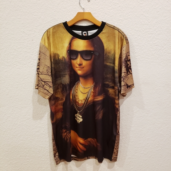 Akademiks Other - AKADEMIKS Mona Lisa Short Sleeve Graphic T-Shirt